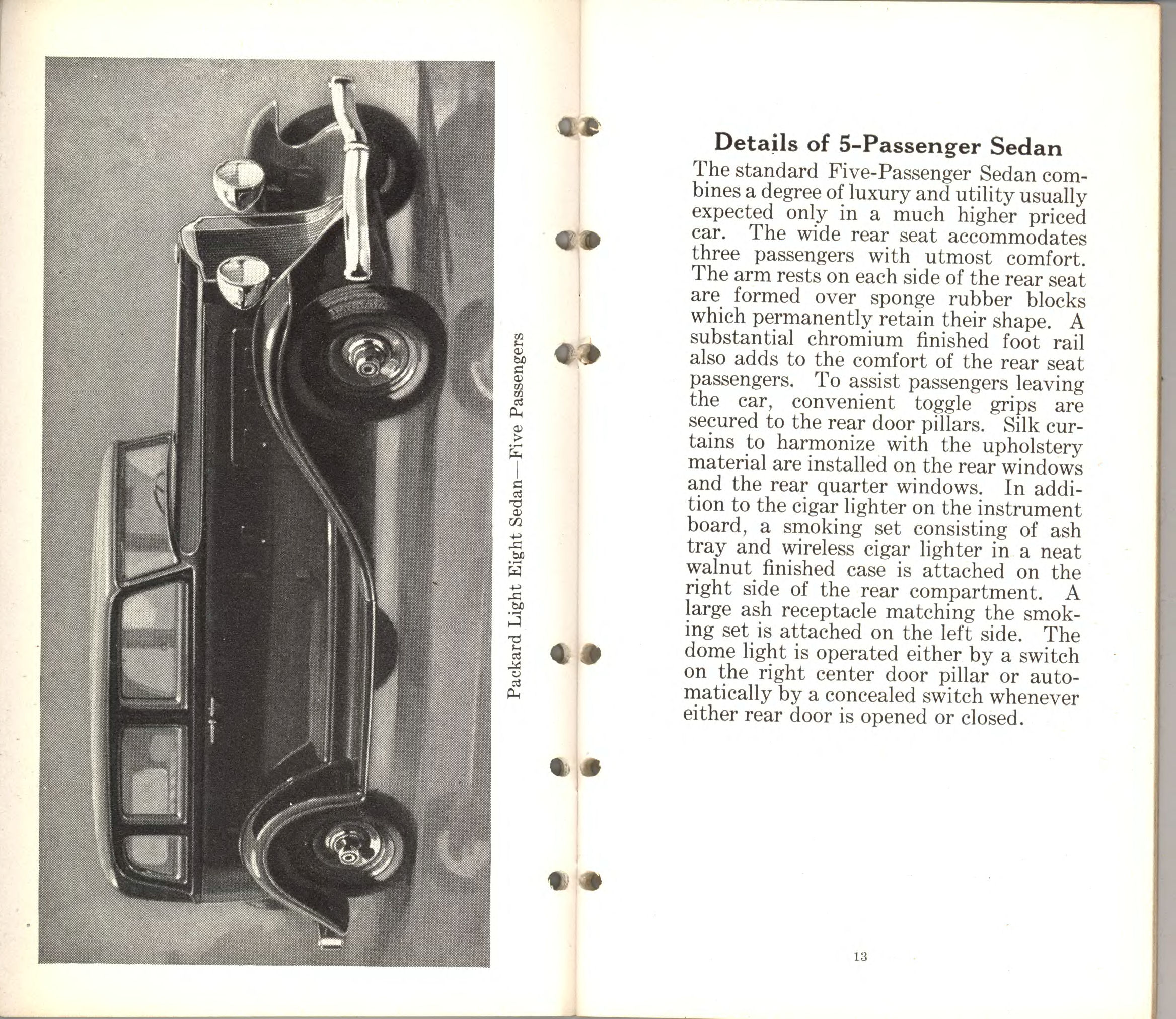 1932 Packard Light Eight Data Book Page 29